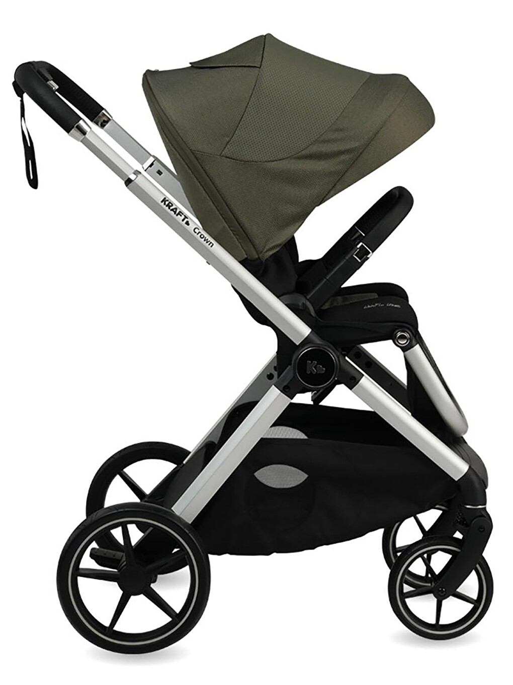 Crown Travel Sistem Bebek Arabası - Gri-4