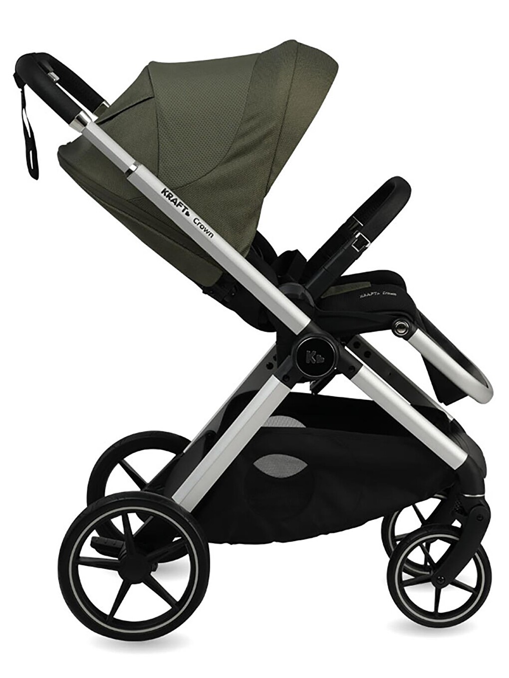 Crown Travel Sistem Bebek Arabası - Gri-5