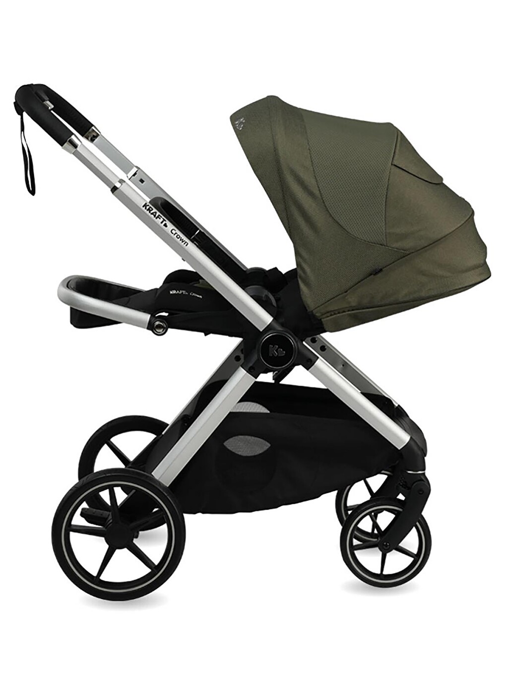 Crown Travel Sistem Bebek Arabası - Gri-7