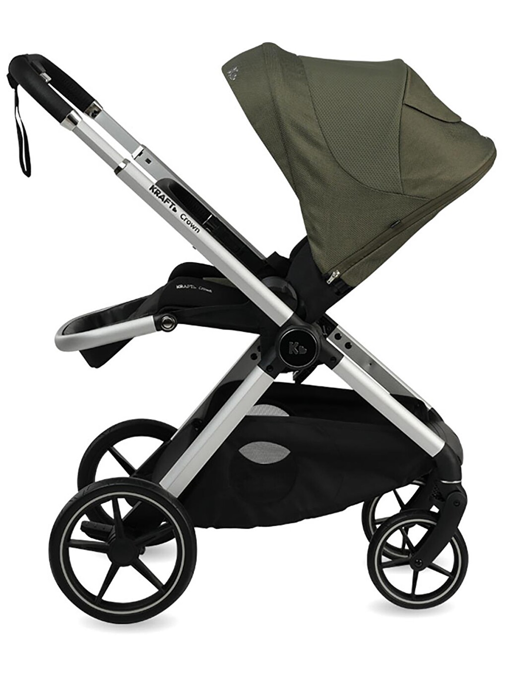 Crown Travel Sistem Bebek Arabası - Gri-8