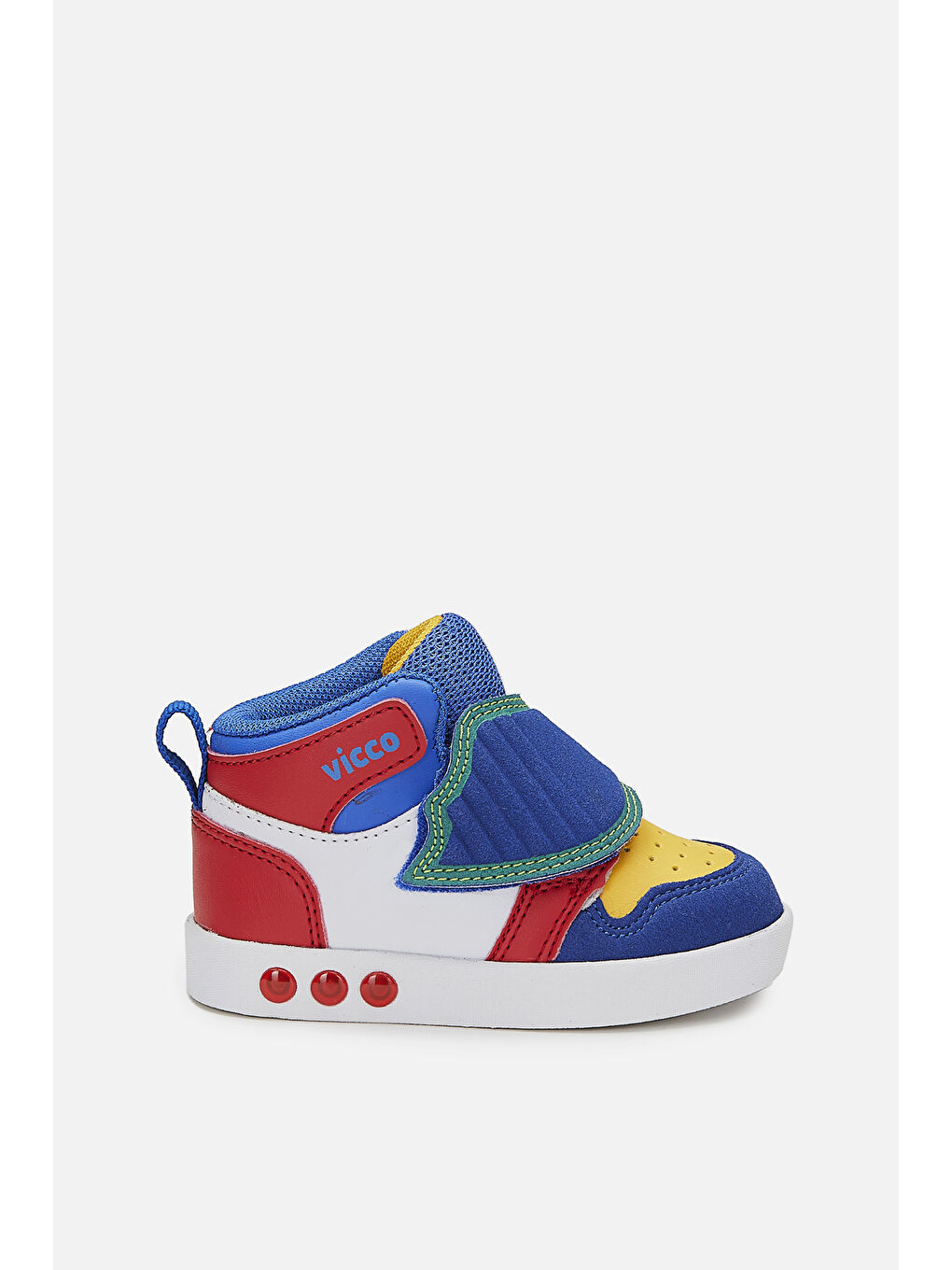 Ufo Işıklı Erkek İlk Adım Saks Mavi Bot