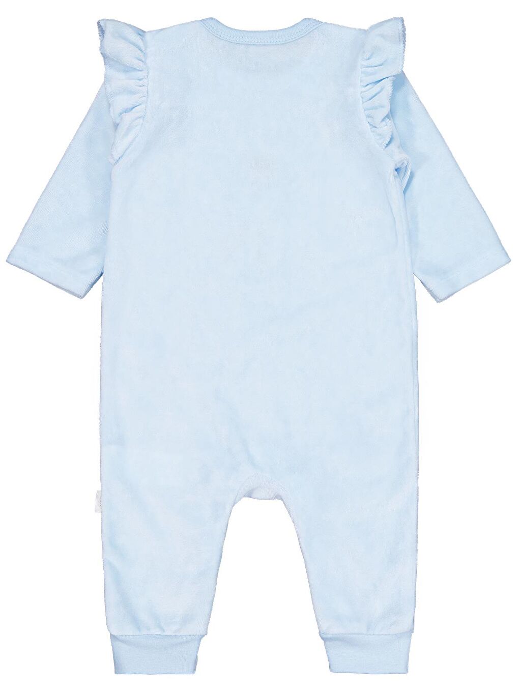 Baby Balerin Nakışlı 6-18 Ay Tulum - Mavi 9-12 Ay-1