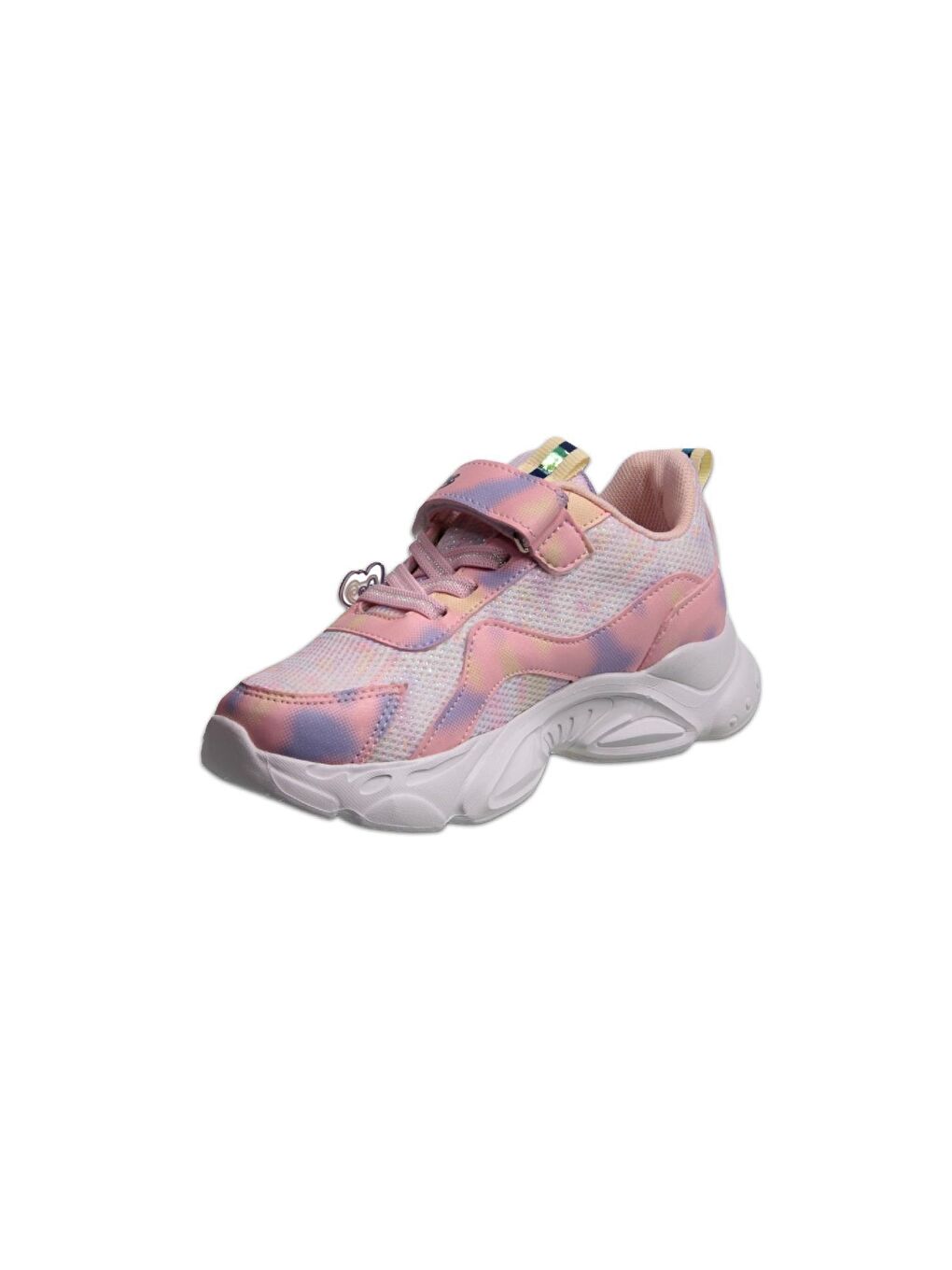 M.P ONE Pembe Butterfly Breeze Çocuk Velcro Pembe Sneaker - 2