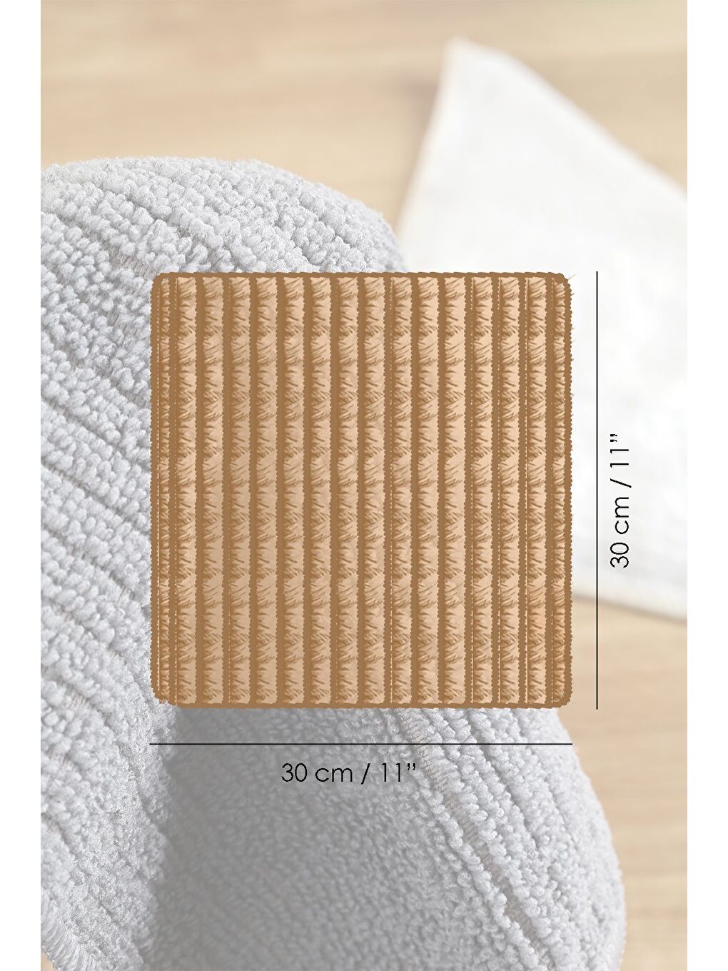 6'lı Mikrofiber Temizlik Bezi Mutfak Banyo Cam Tezgah Araba Temizlik Bezi 30x30 cm Karışık Renkli-5