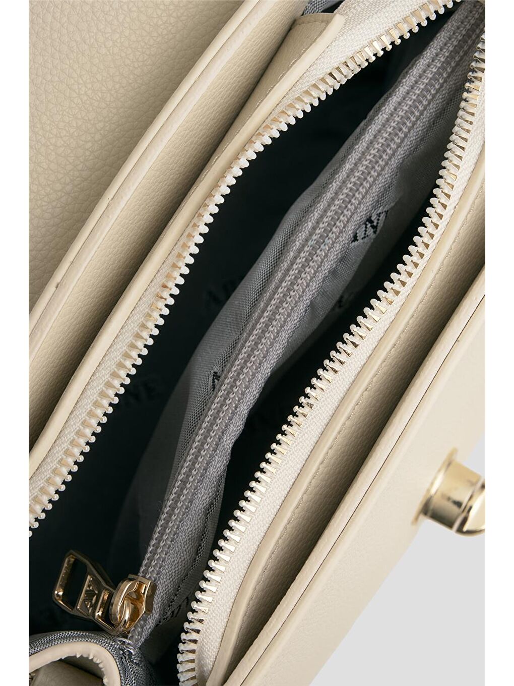 Ekru Çanta Örgü 25Yd7409 Krem-3