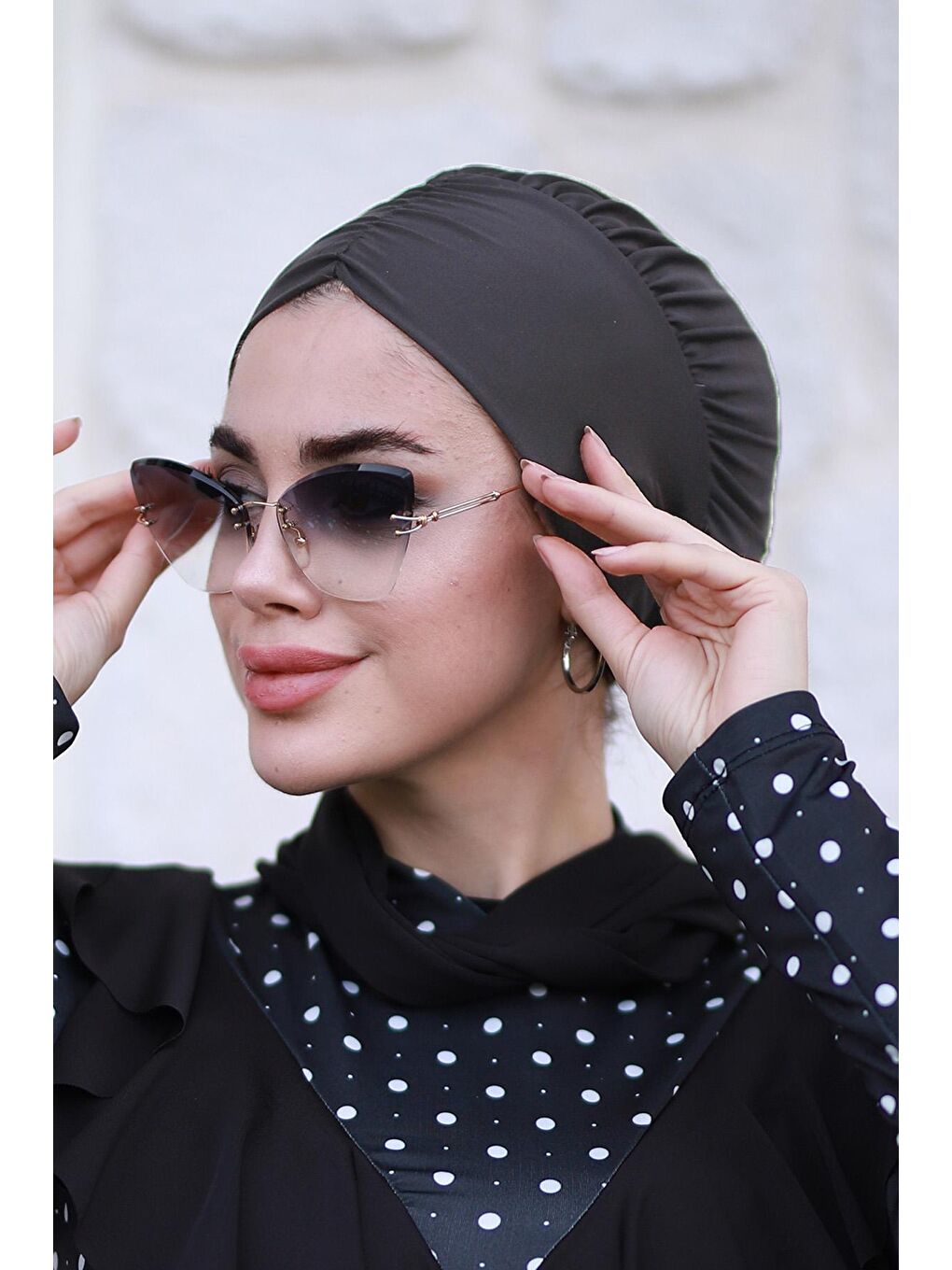 Büzgülü Deniz Bone Antrasit Gri 1001