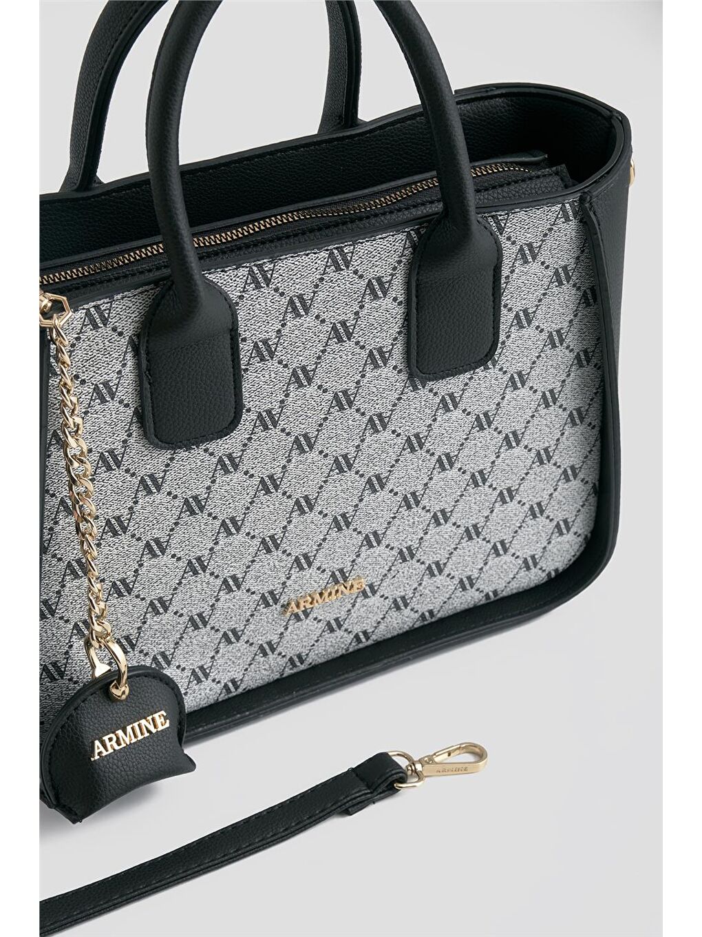 Çanta Noktalı 25Yd7419 Gri-2