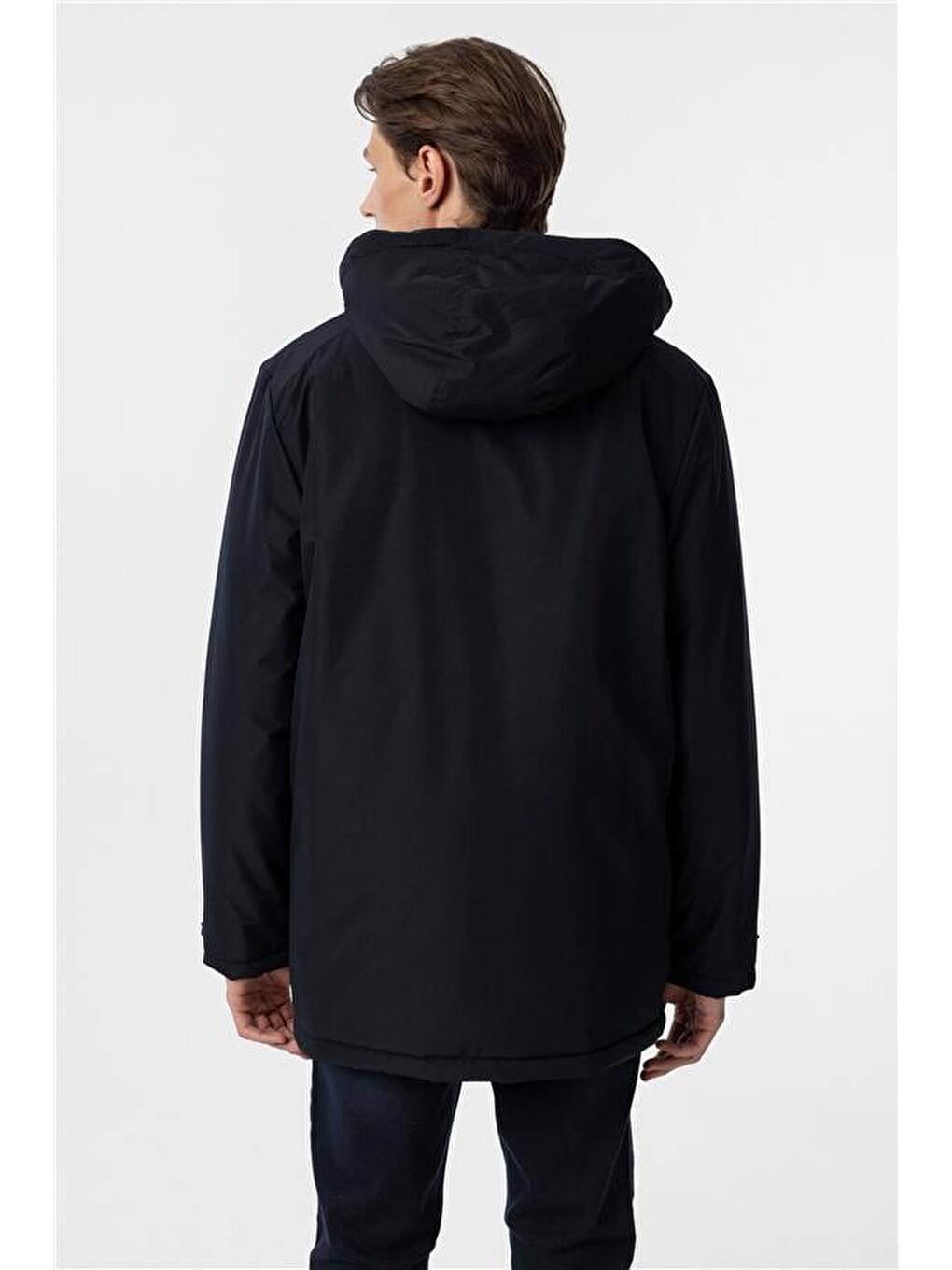 Lacivert Slim Dolum Mont-5