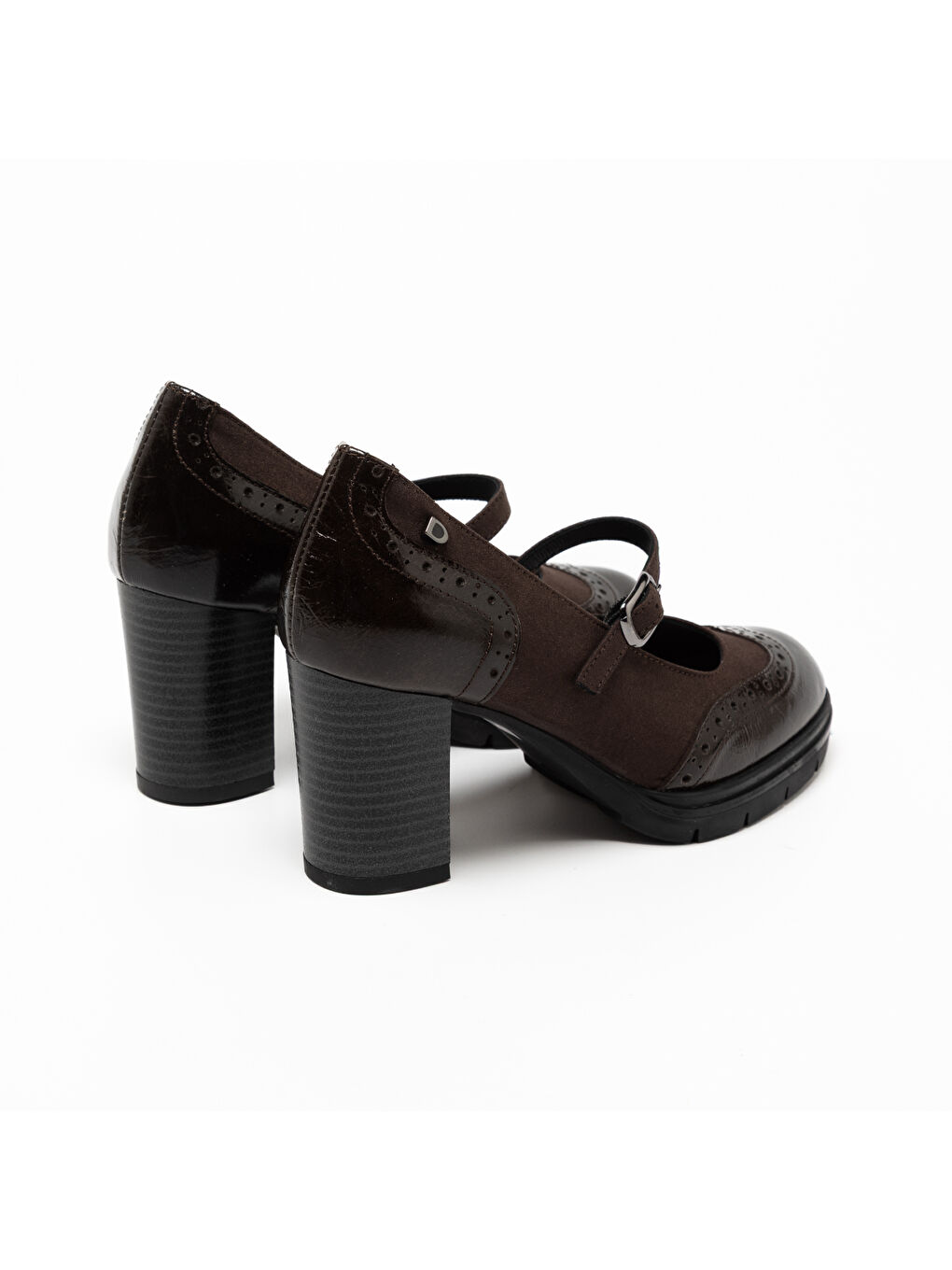 Kahverengi Kadın Topuklu / Stiletto 485787DM 5787DM CAMOSCIO TDM/NAP PEL TD-3