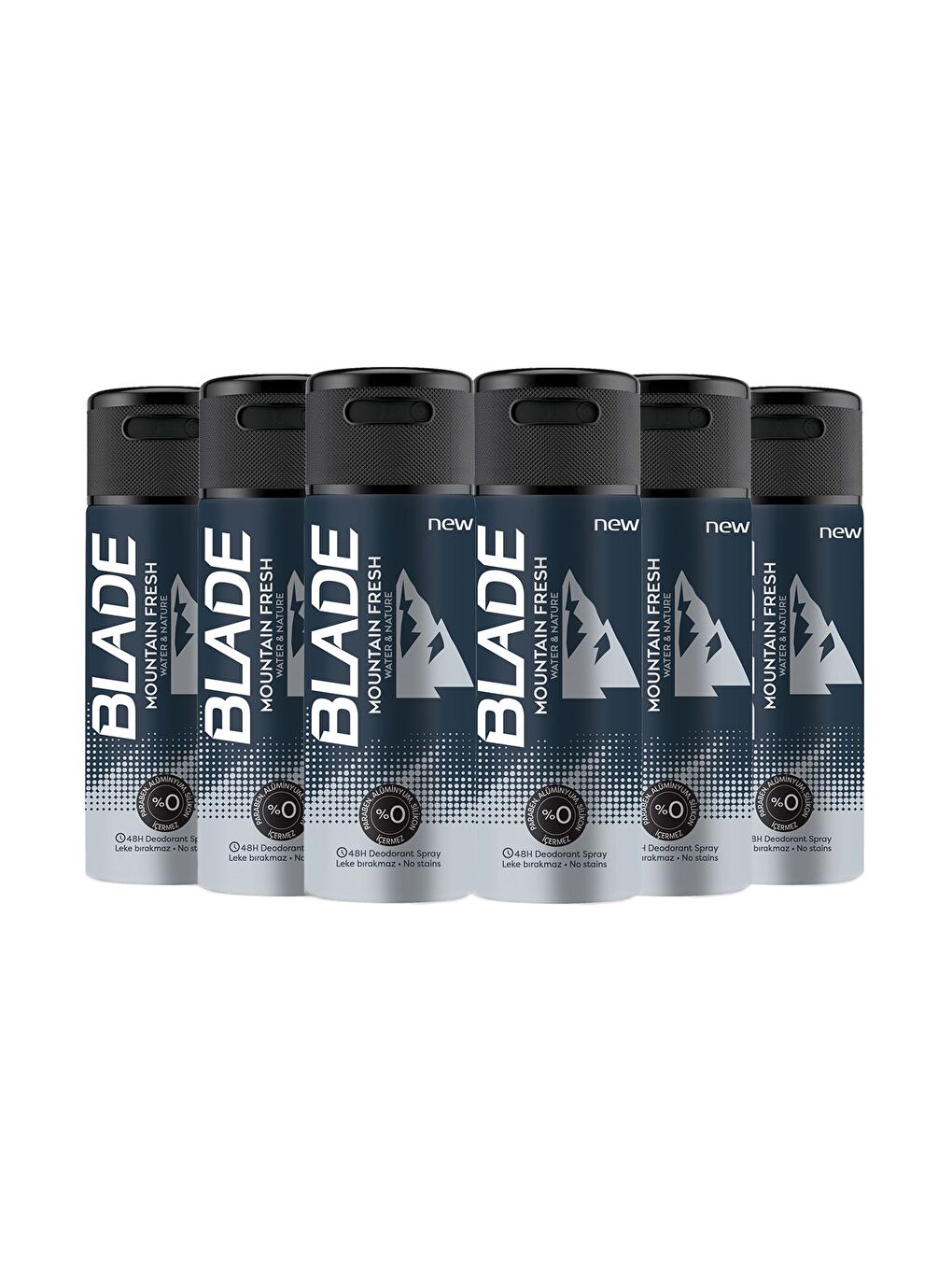 Blade Mountain Fresh Deodorant 6x150ml