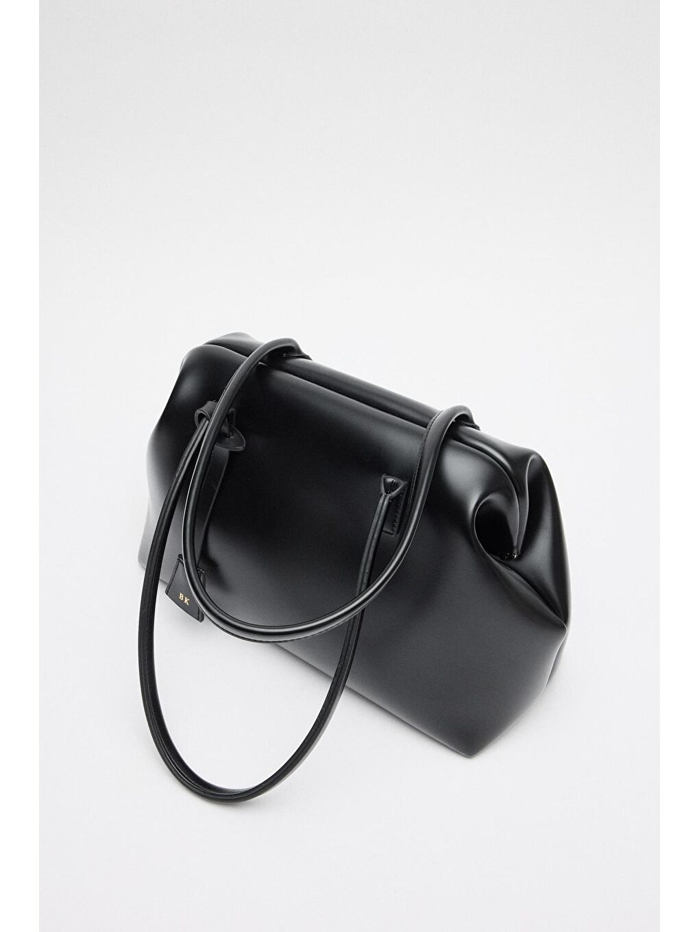 Nova Klipsli Deri Çanta Siyah-2