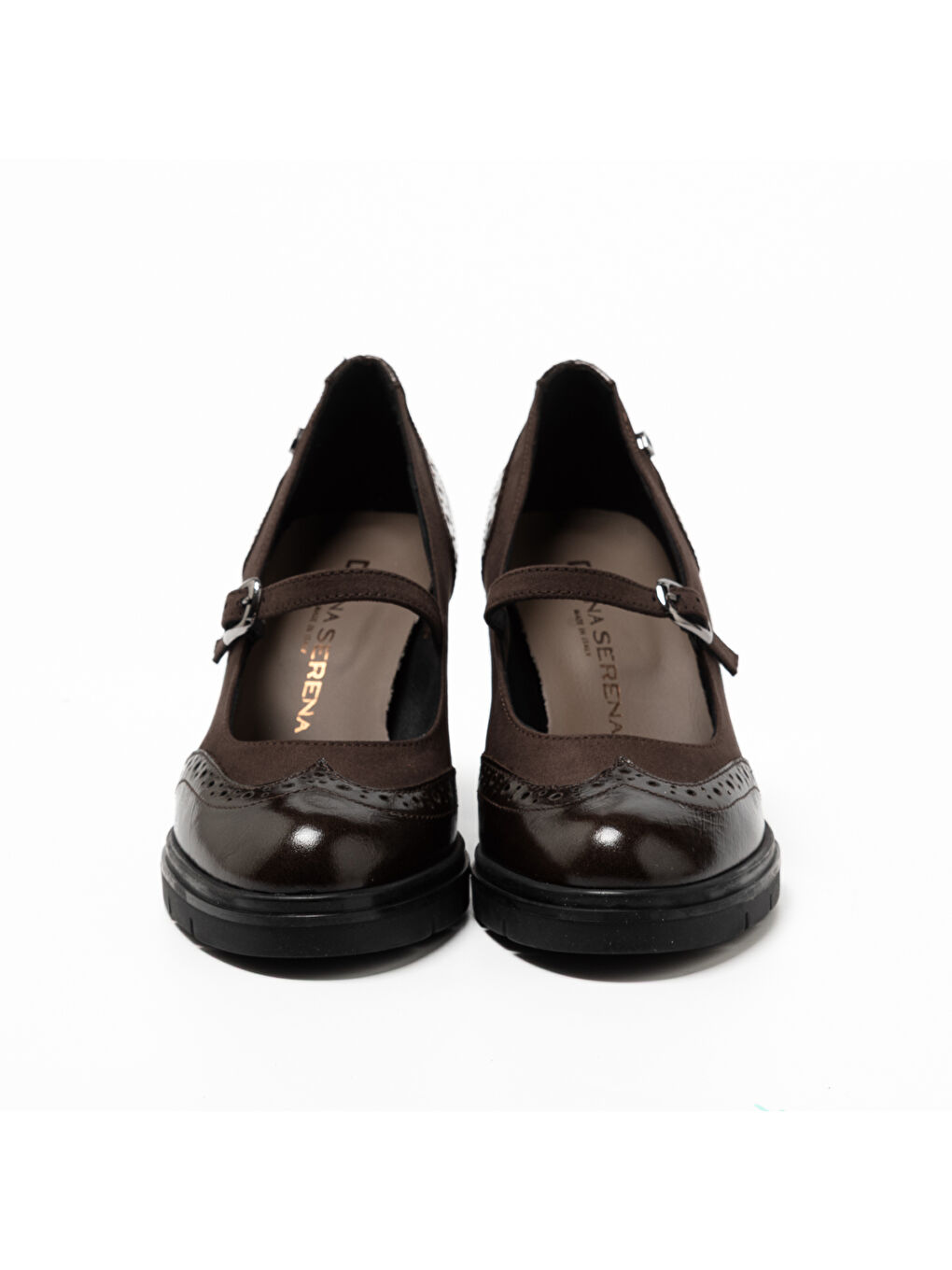 Kahverengi Kadın Topuklu / Stiletto 485787DM 5787DM CAMOSCIO TDM/NAP PEL TD-5