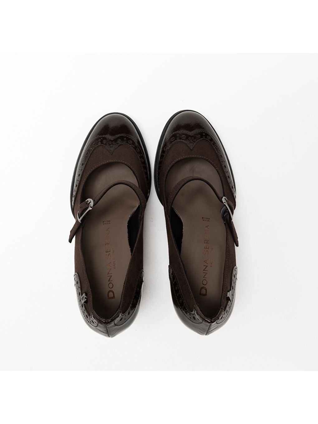 Kahverengi Kadın Topuklu / Stiletto 485787DM 5787DM CAMOSCIO TDM/NAP PEL TD-6