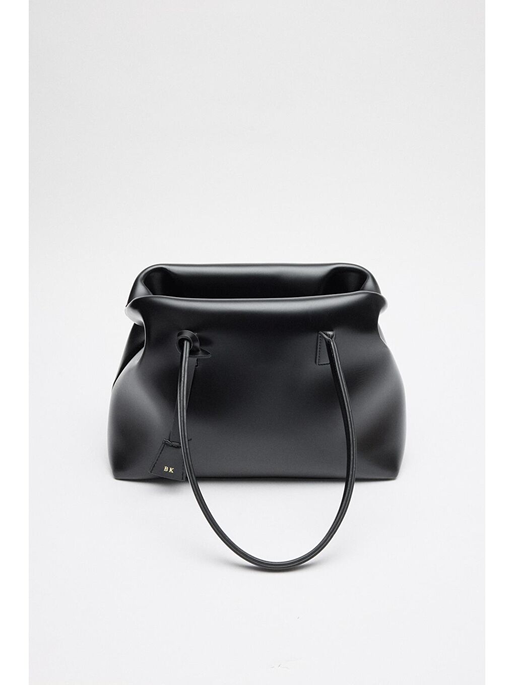 Nova Klipsli Deri Çanta Siyah-3