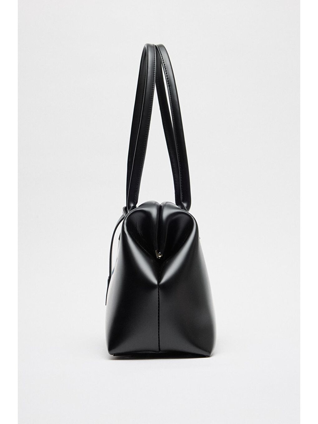 Nova Klipsli Deri Çanta Siyah-4