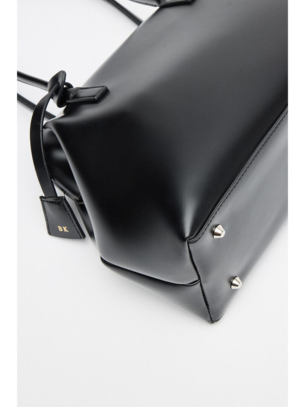 Nova Klipsli Deri Çanta Siyah-6