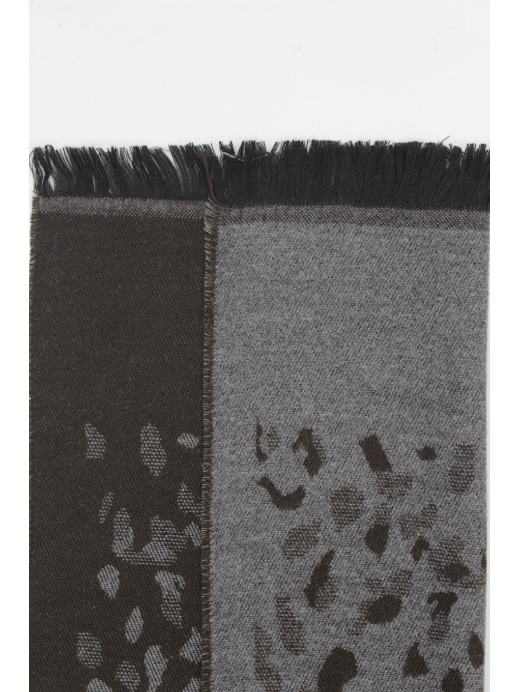 Gri Desenli Kaşkol 1067245102-3