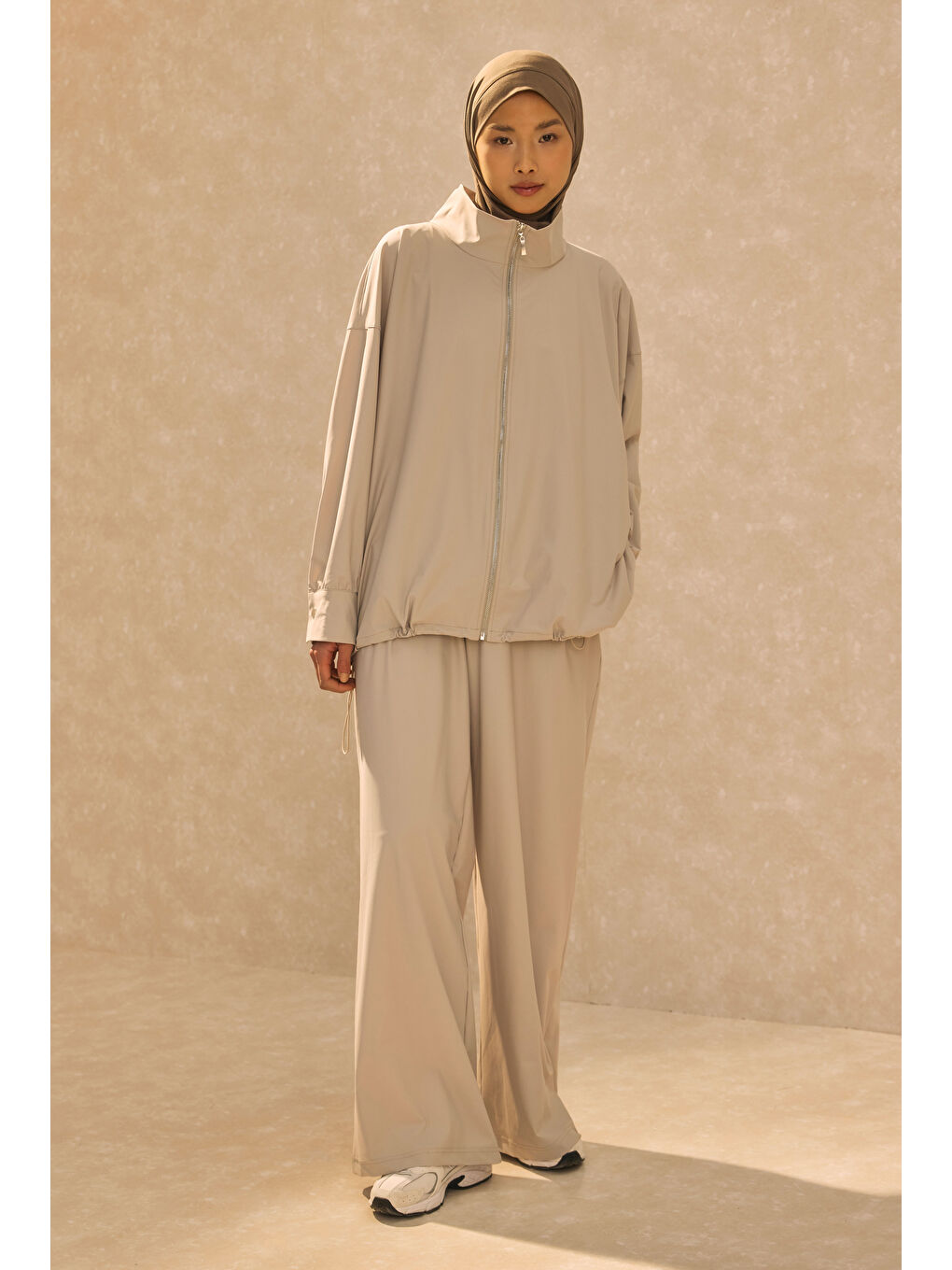 Bej Basic Sporcu Bonesi Vizon-3