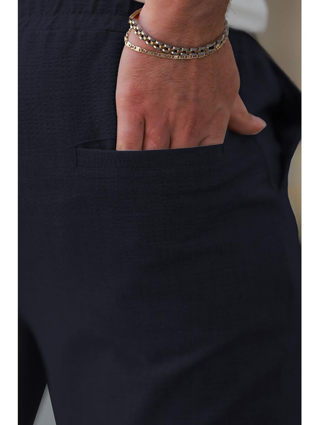 Lacivert Regular Fit Erkek Pantolon E6572-2