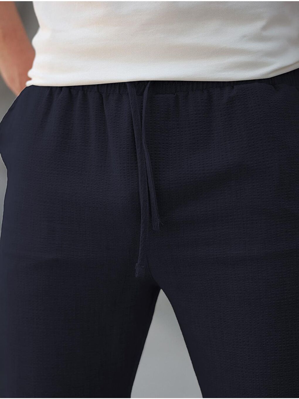 Lacivert Regular Fit Erkek Pantolon E6572-4