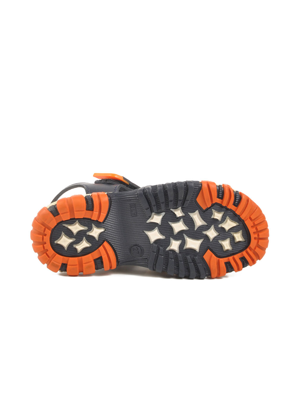 Lacivert Turuncu Cırtlı Erkek Çocuk Spor Sandalet 173101 P-4