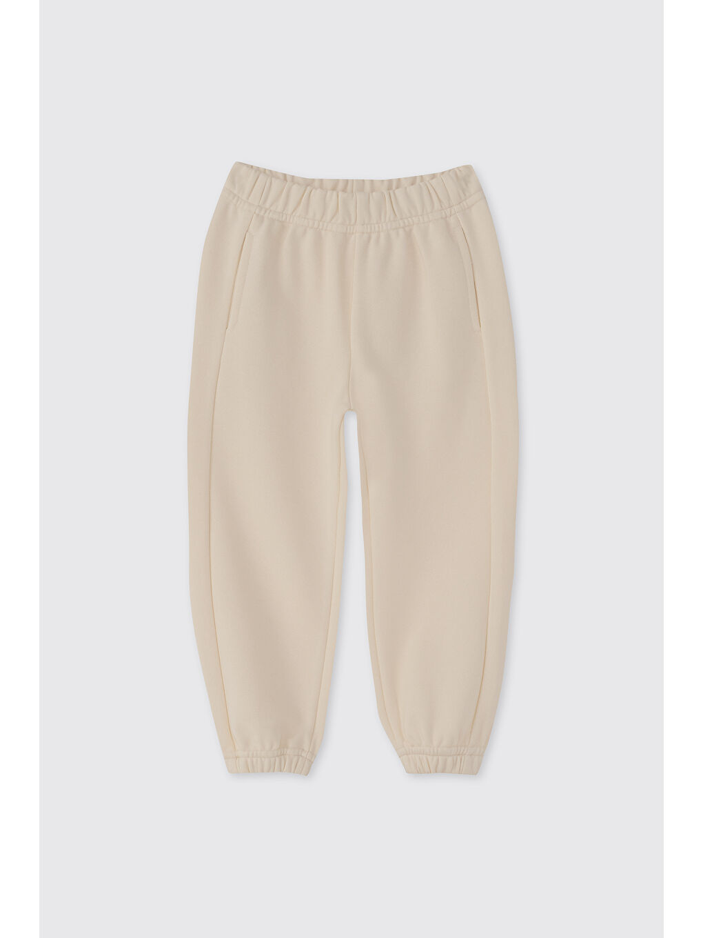 Erkek Bebek Ekru 2'li Eşofman Takımı-4