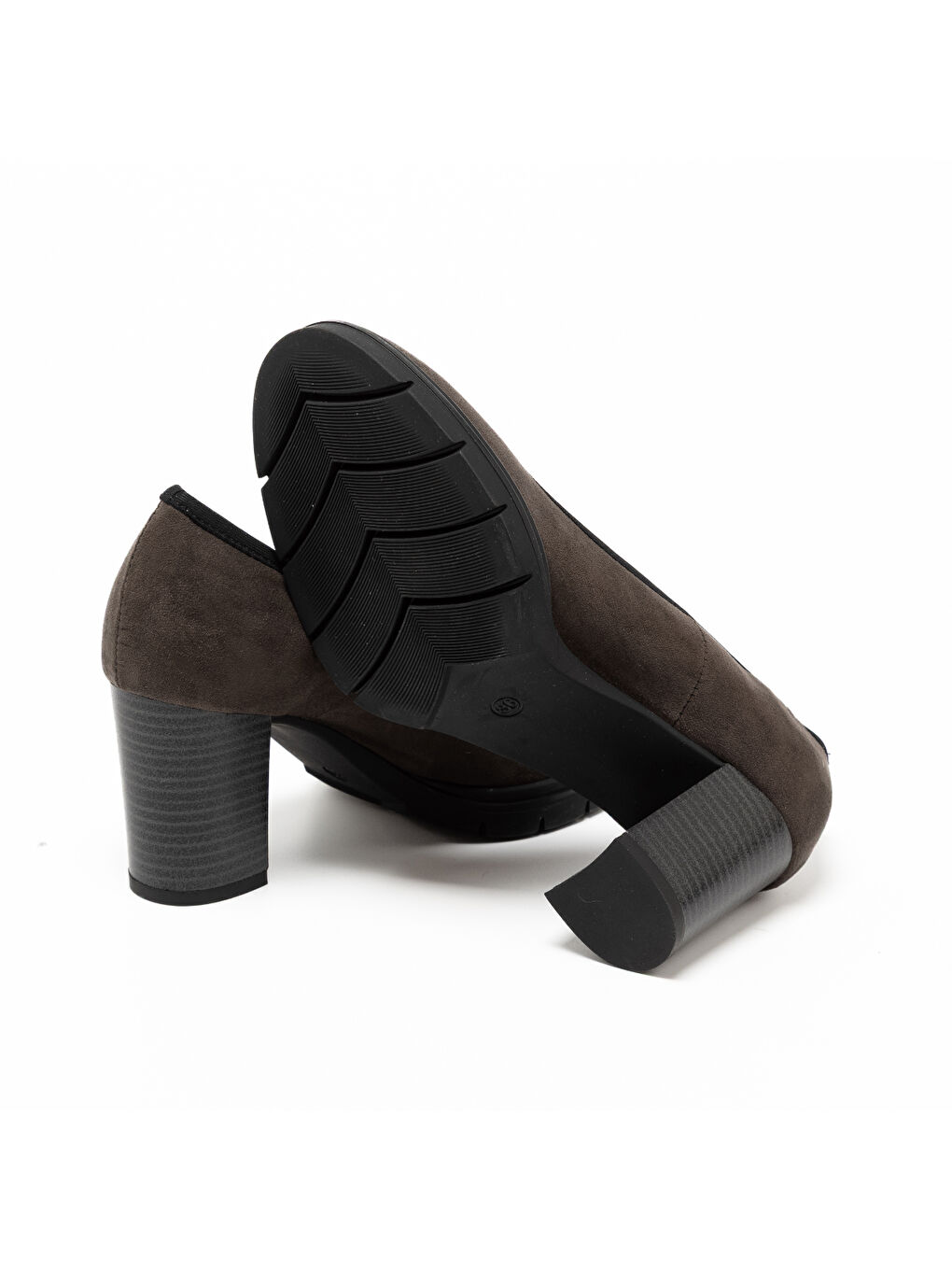 Kahverengi Kadın Topuklu / Stiletto 483700DS 3700DS Camoscio Taupe-4