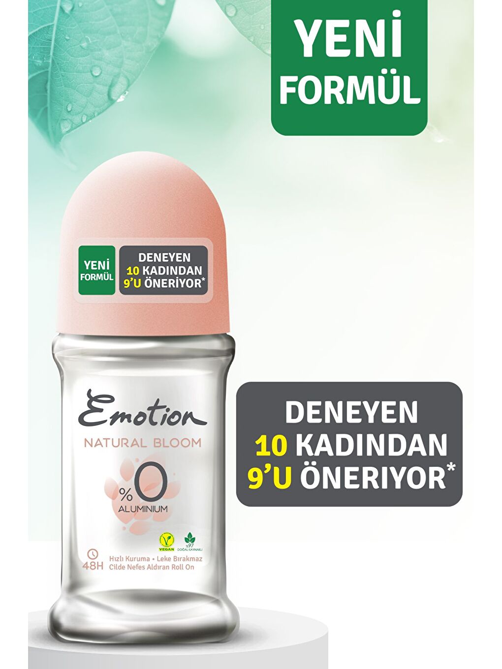 Emotion Beyaz Natural Bloom Roll On 3x50ml - 4