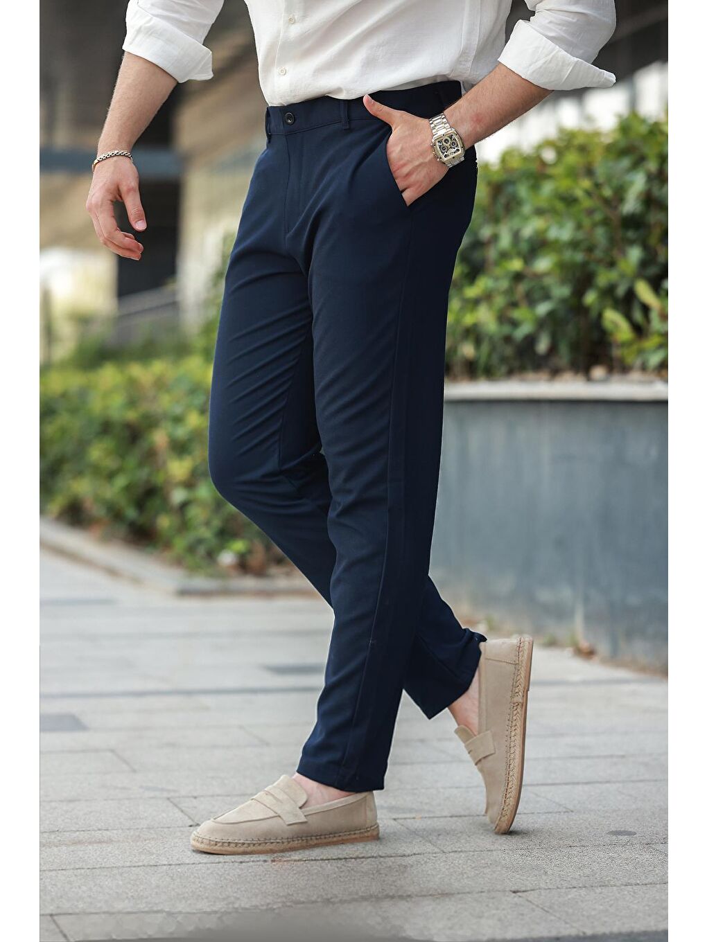 Lacivert Basic Erkek Pantolon E6576