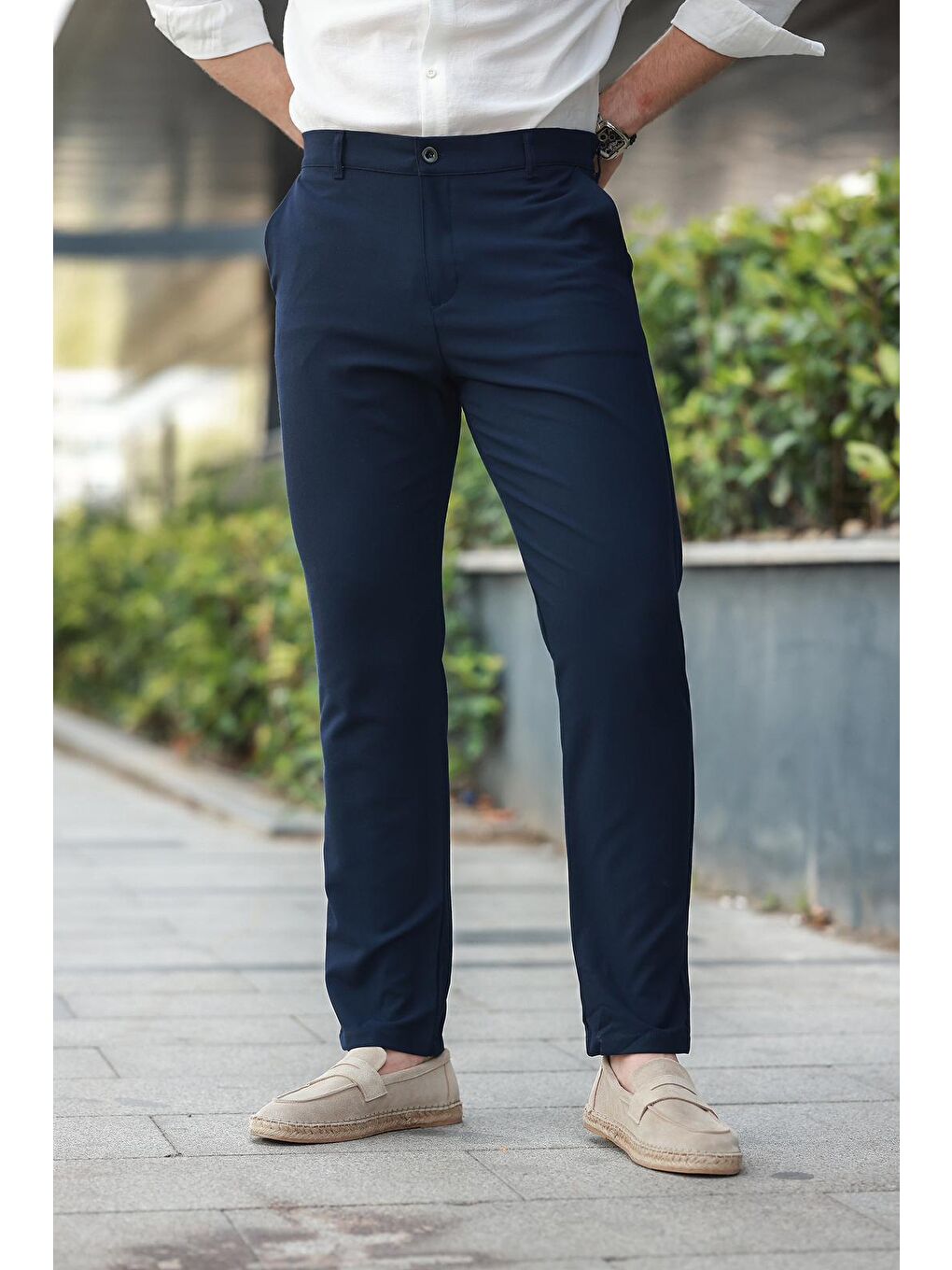 Lacivert Basic Erkek Pantolon E6576-1