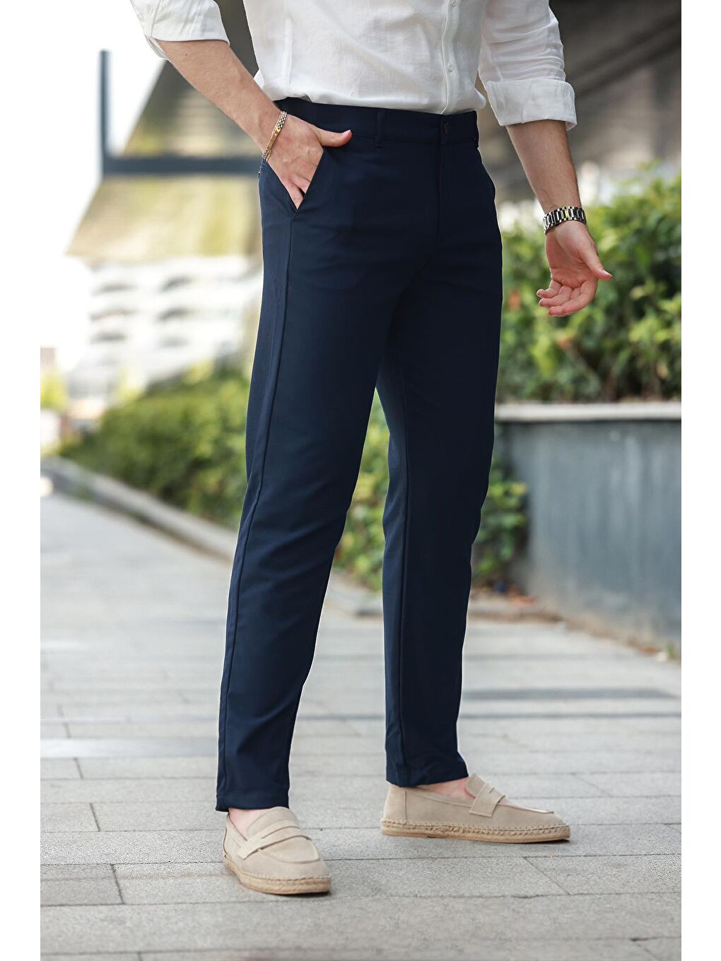 Lacivert Basic Erkek Pantolon E6576-3