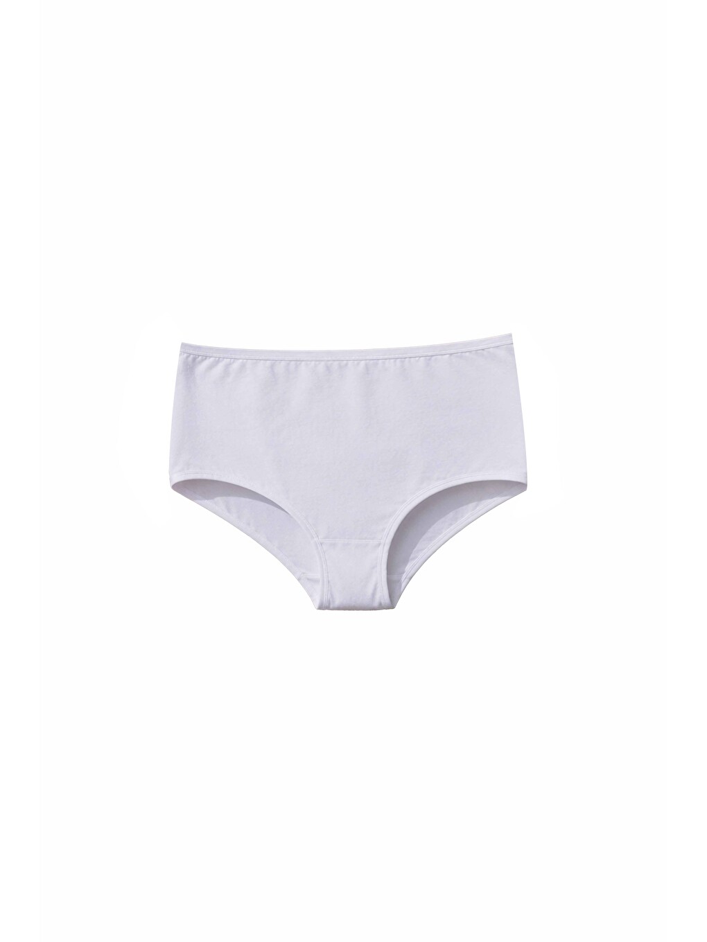 Karışık Domınant Kadın Çamaşır Pamuklu Düz Renk Yüksek Bel Geniş Basen Bato Külot 4'lü Paket (3-4-5-6-7 Xl)-1