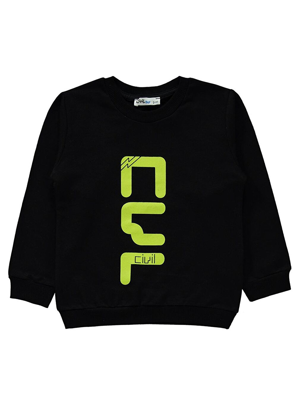 Boys Erkek Çocuk Eşofman Takımı 2-5 Yaş Siyah-1