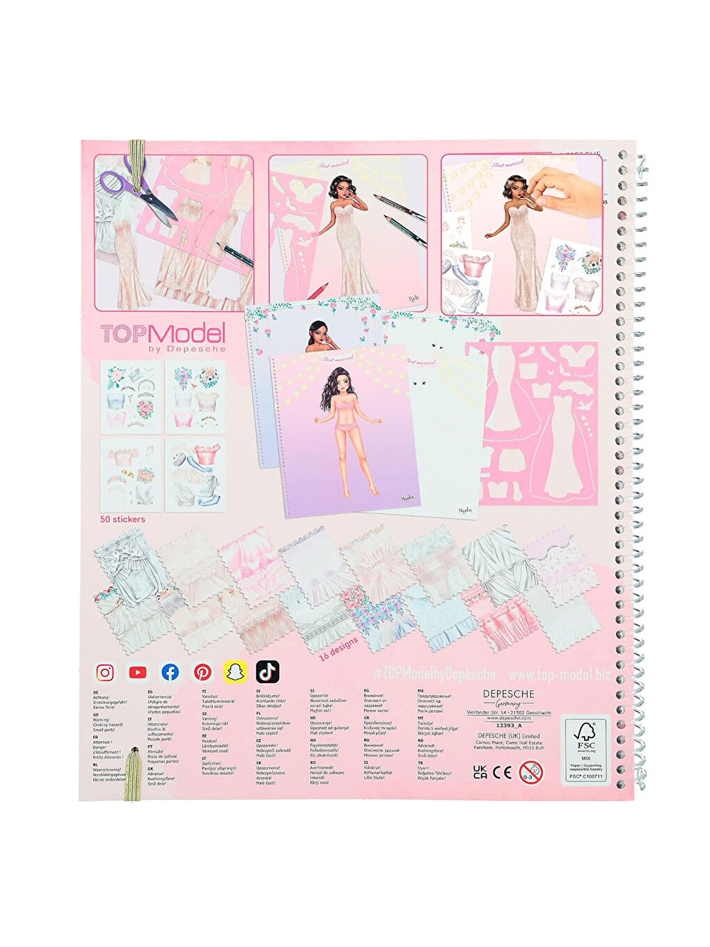 Create Your Wedding Special Boyama Kitabı 612393-3