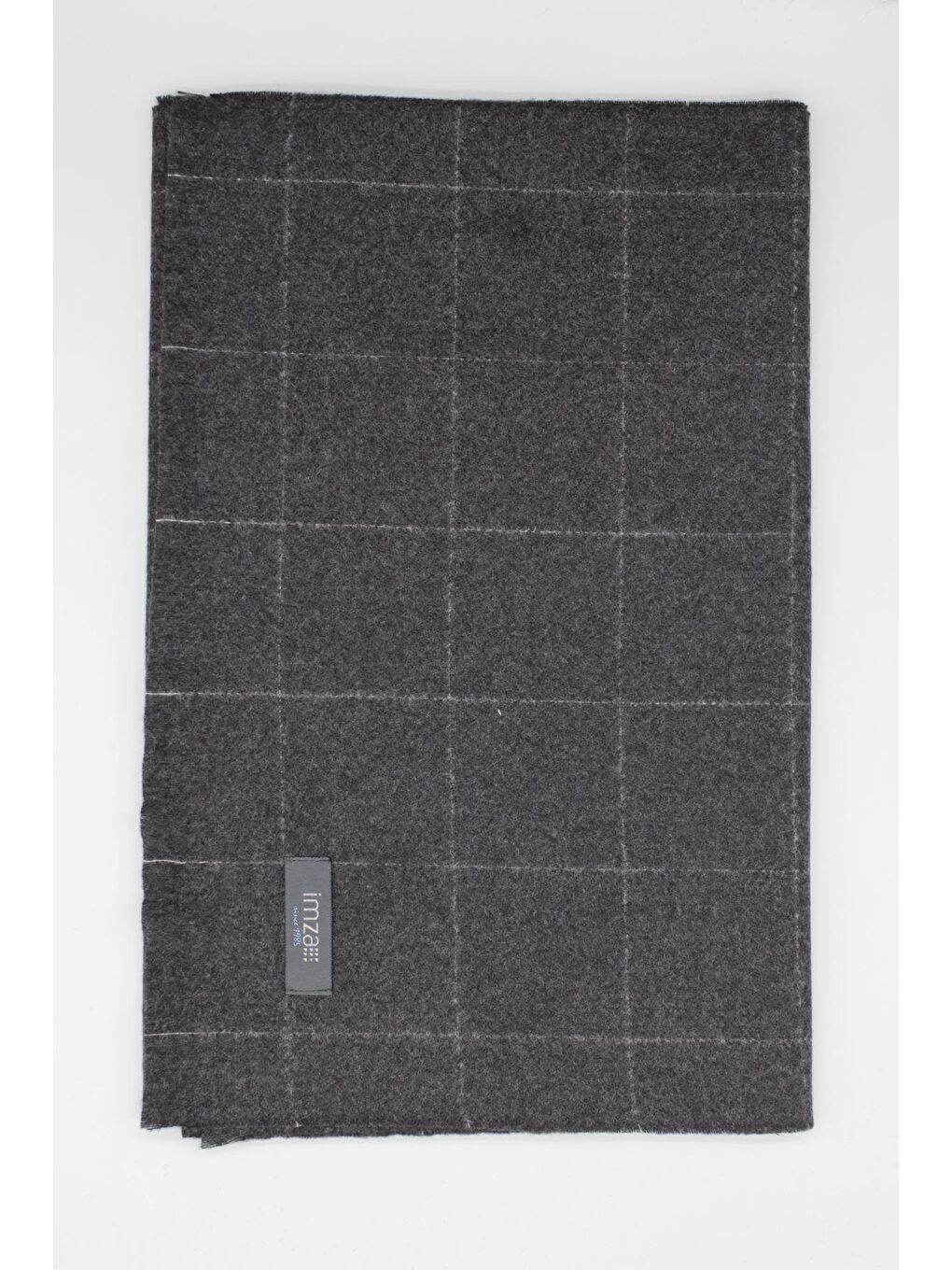 Koyu Antrasit Desenli Kaşkol 1067245106_070-2