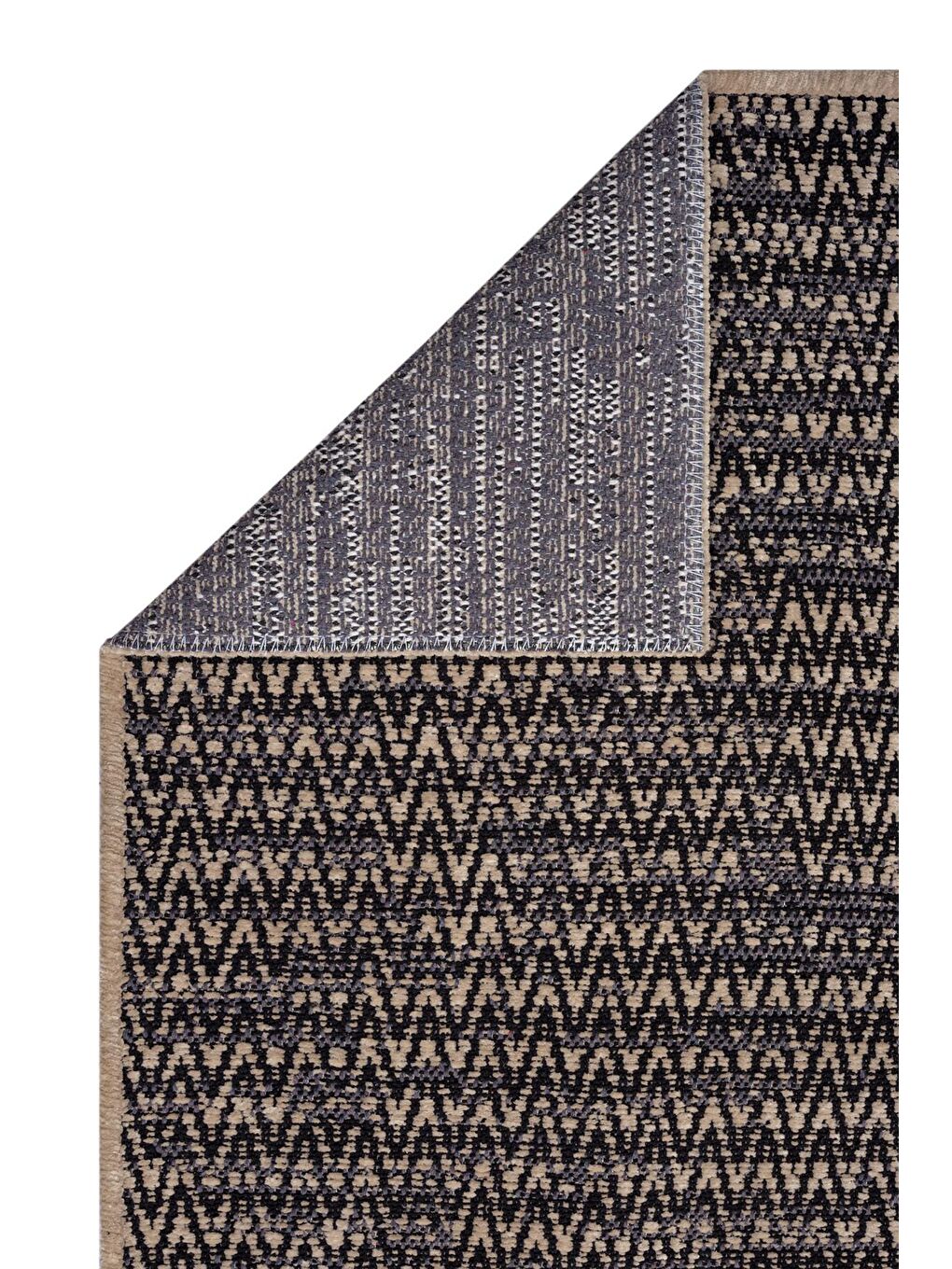 Konfor Halı Bej Terapia 3604 Kadife Dokuma Kilim-80x150 - 3