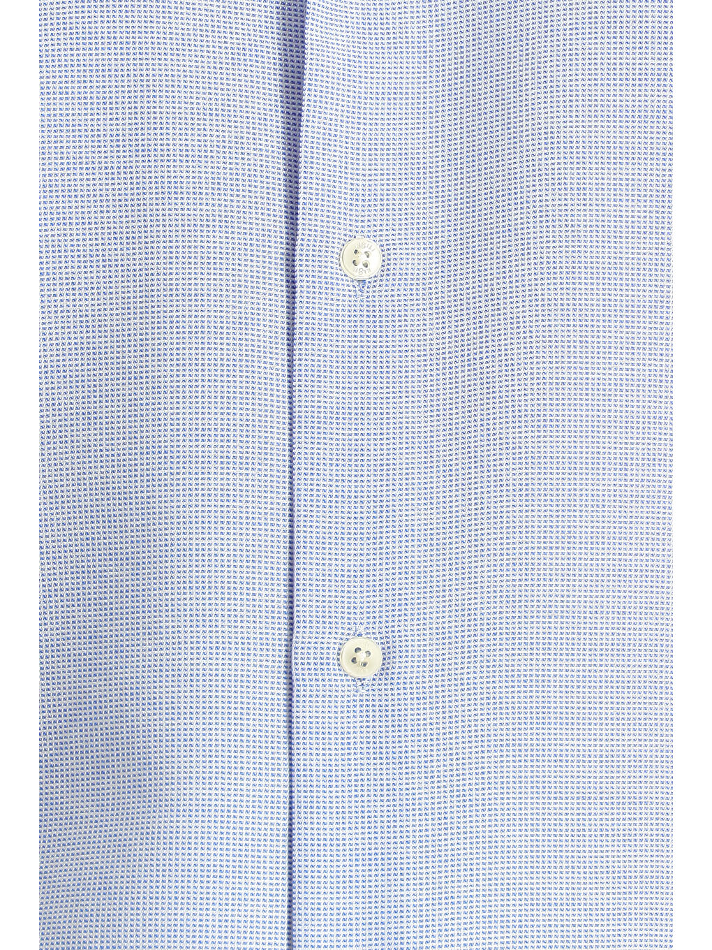 Mavi Kısa Kol Regular Fit Desenli Pamuklu Kolay Ütülenebilir Düğmeli Yaka Büyük Beden Gömlek-4