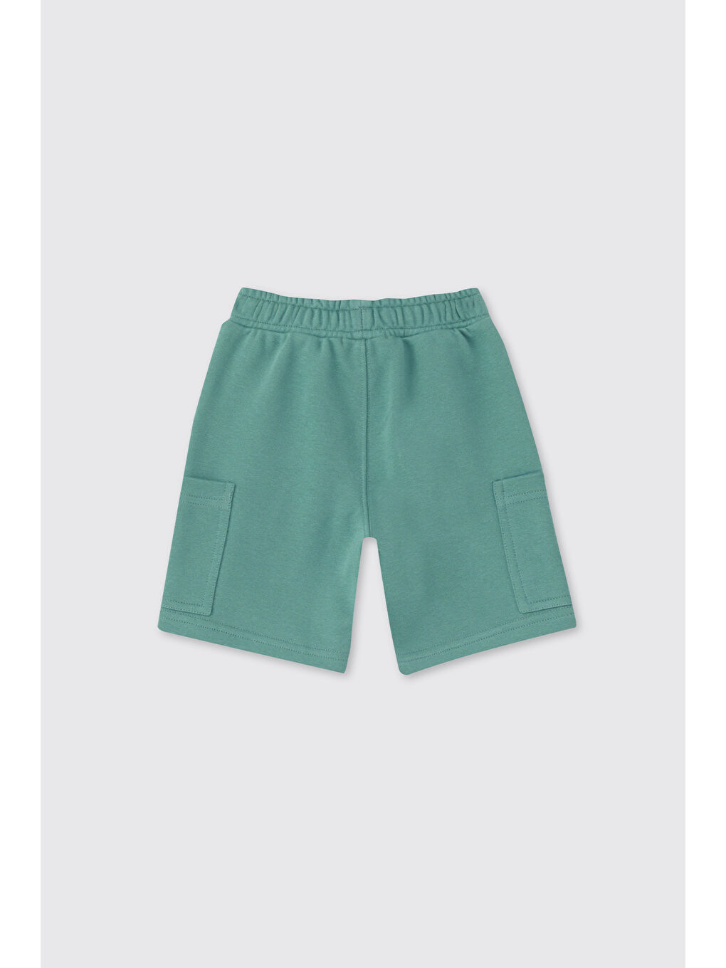 Erkek Bebek Örme Yeşil Şort-1