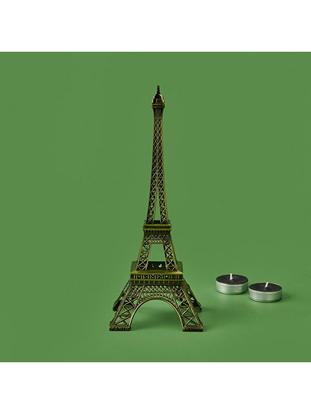 Sarı Eyfel Kulesi - Gold - 25 cm-1
