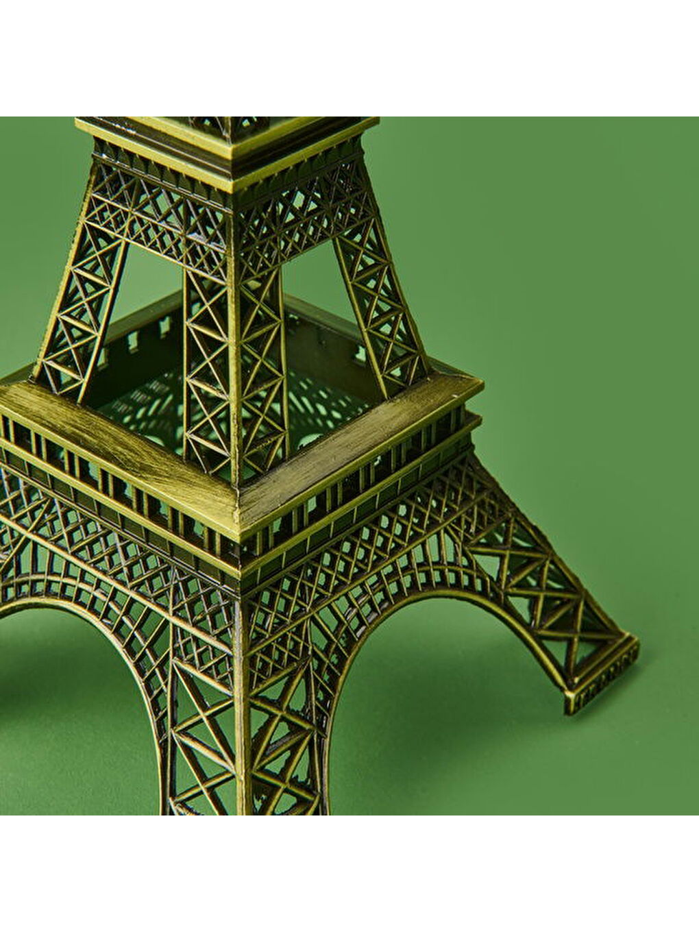 Sarı Eyfel Kulesi - Gold - 25 cm-3