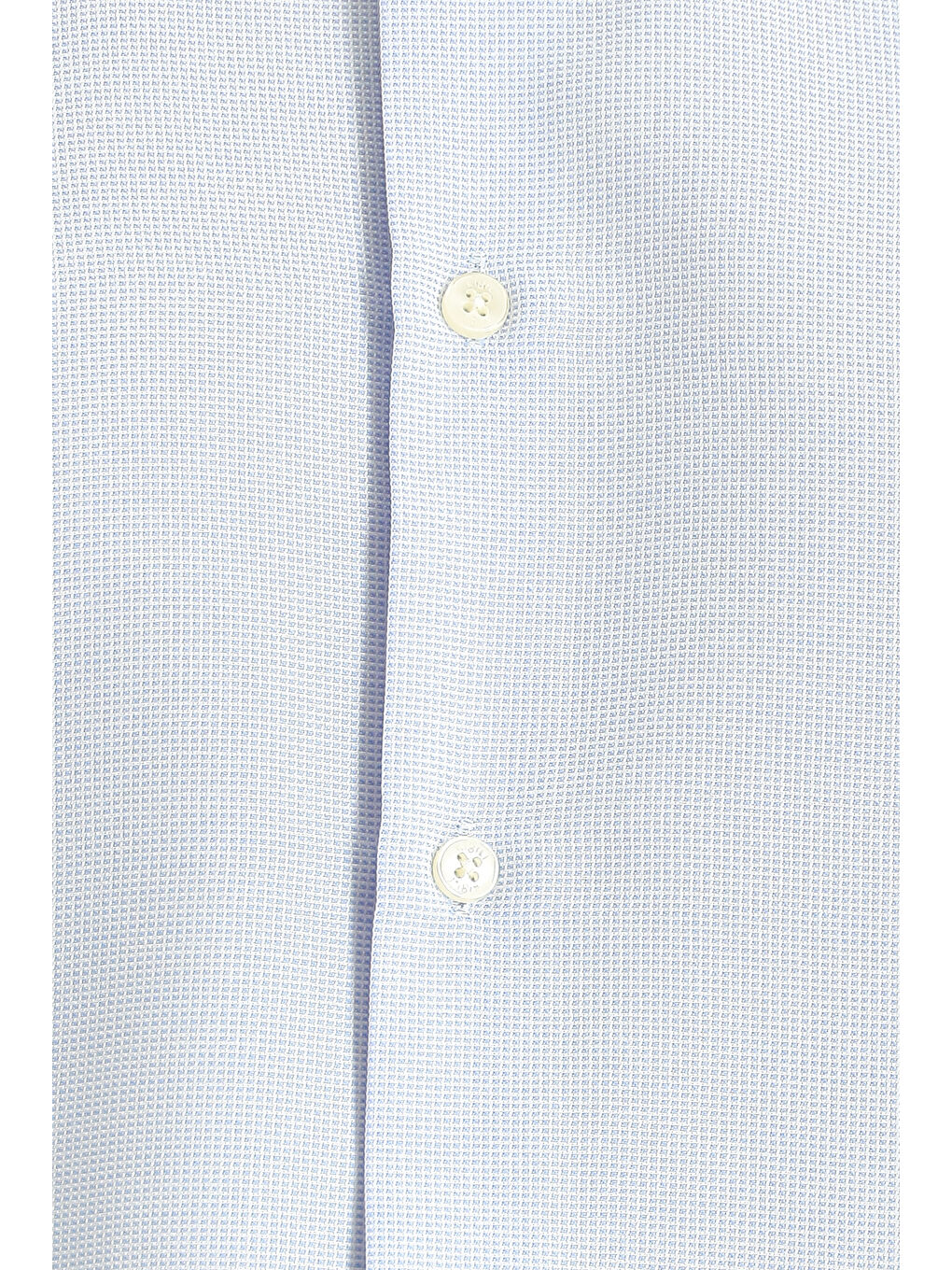 Mavi Kısa Kol Regular Fit Desenli Pamuklu Kolay Ütülenebilir Düğmeli Yaka Gömlek-4