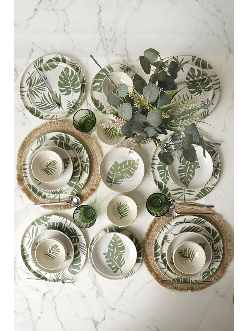 Karışık Forest Yemek Takımı 24 Parça 6 Kişilik-5