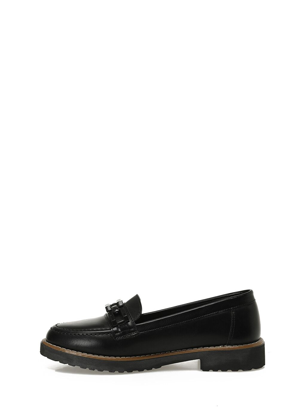 324016.Z 5PR Siyah Kadın Loafer-2