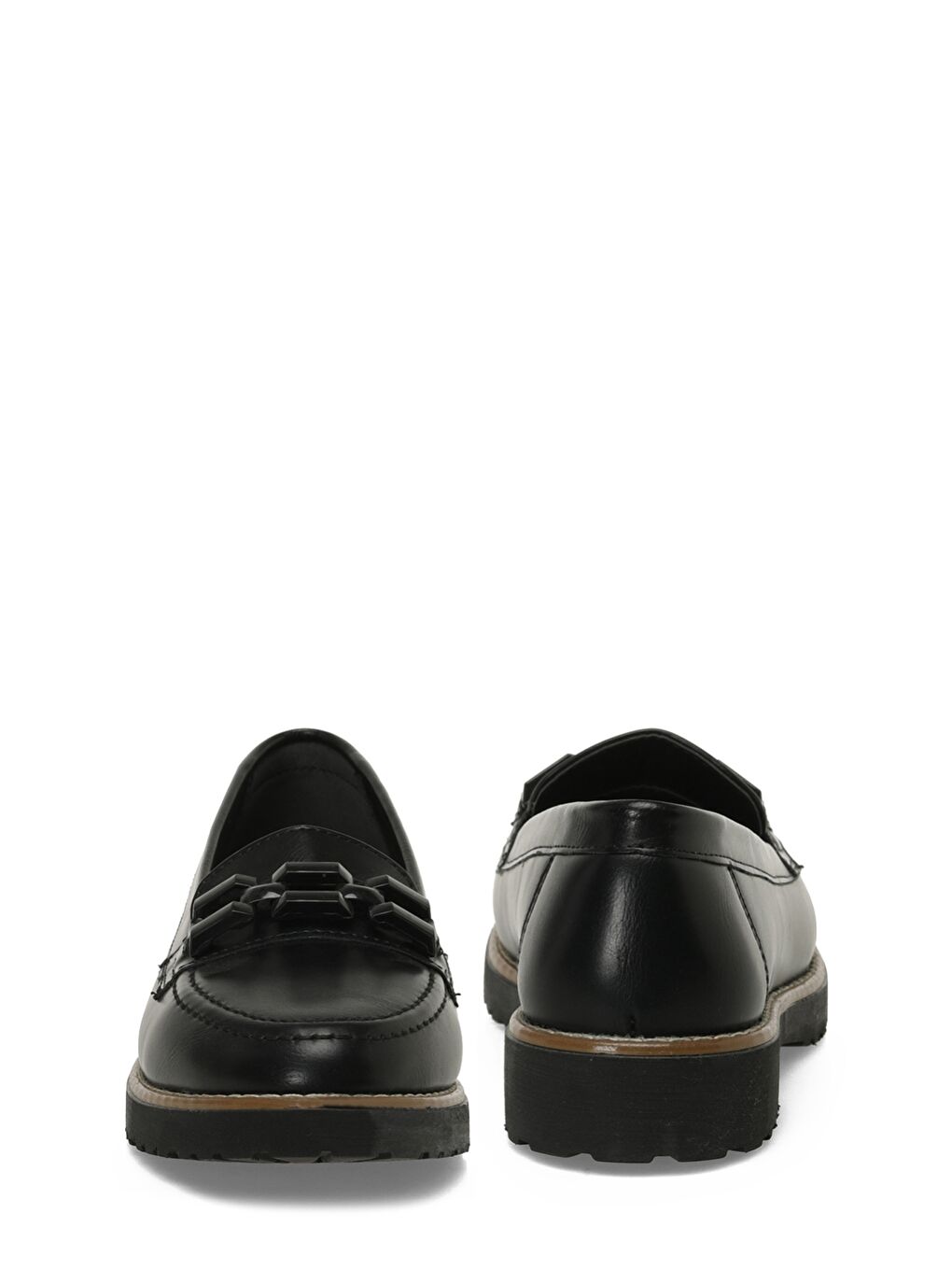 324016.Z 5PR Siyah Kadın Loafer-4