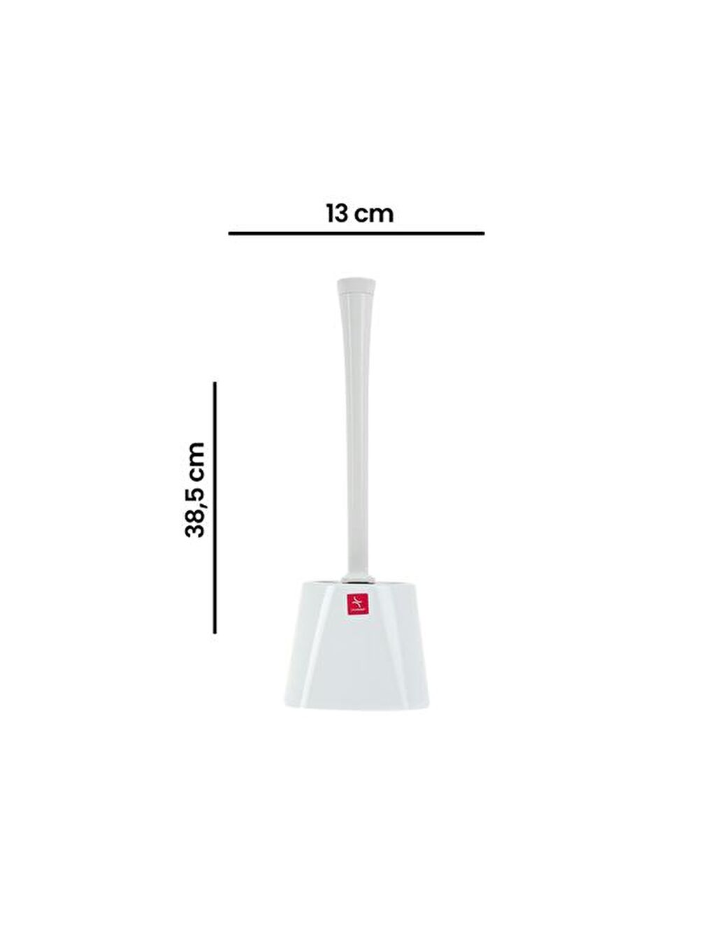 Marieta Tuvalet Fırçası - Beyaz-4