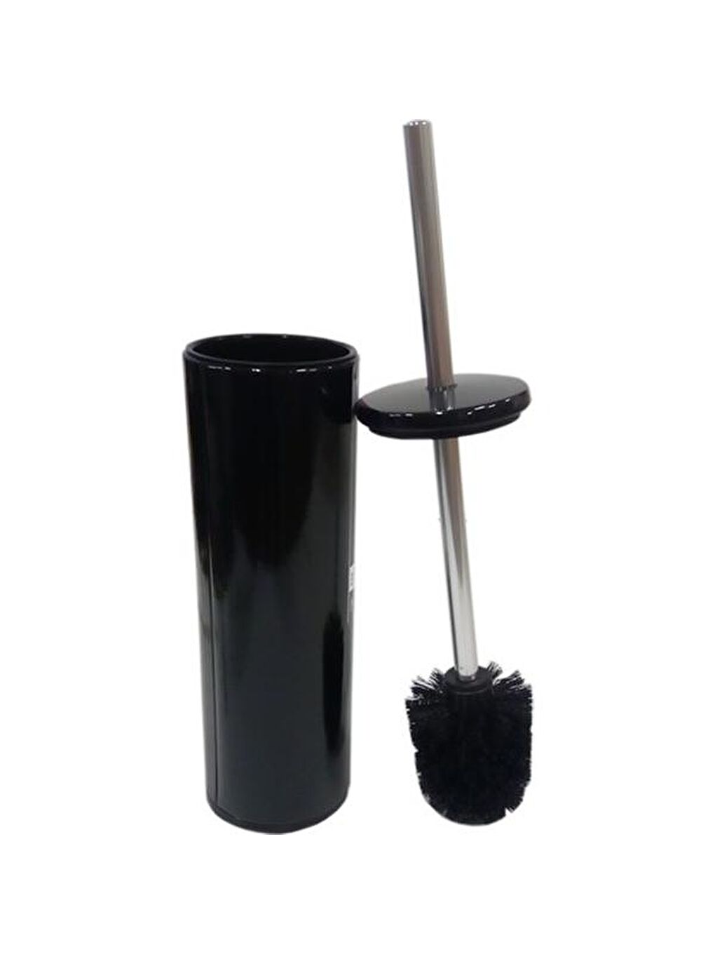 Cigo Paslanmaz Çelik Tuvalet Fırçası - Siyah-2