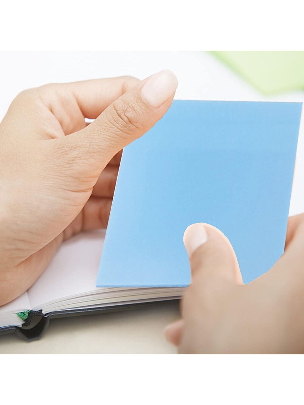 Şeffaf Post-it Yapışkanlı Not Kağıdı 76X76 mm 40 Yp-1