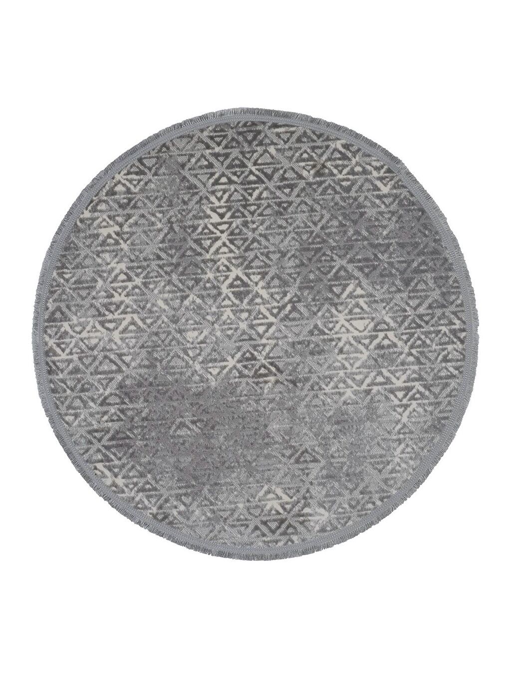 Gri Notta 1108 Yuvarlak Modern Halı-80x80 (Yuvarlak)