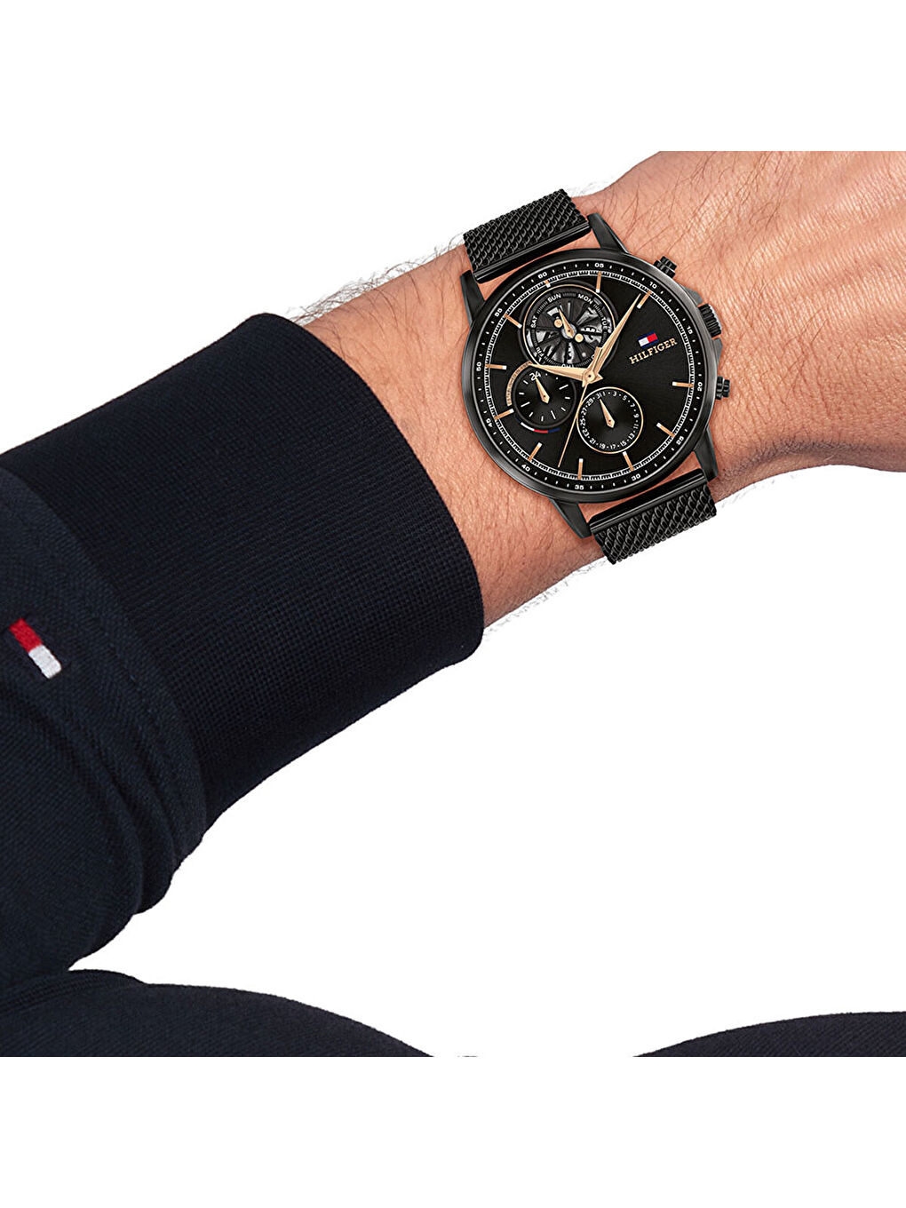 Siyah TH1710610 Erkek Kol Saati-3