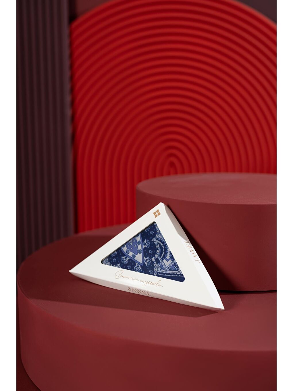 Lacivert Kadın Teos Soft Şal-2